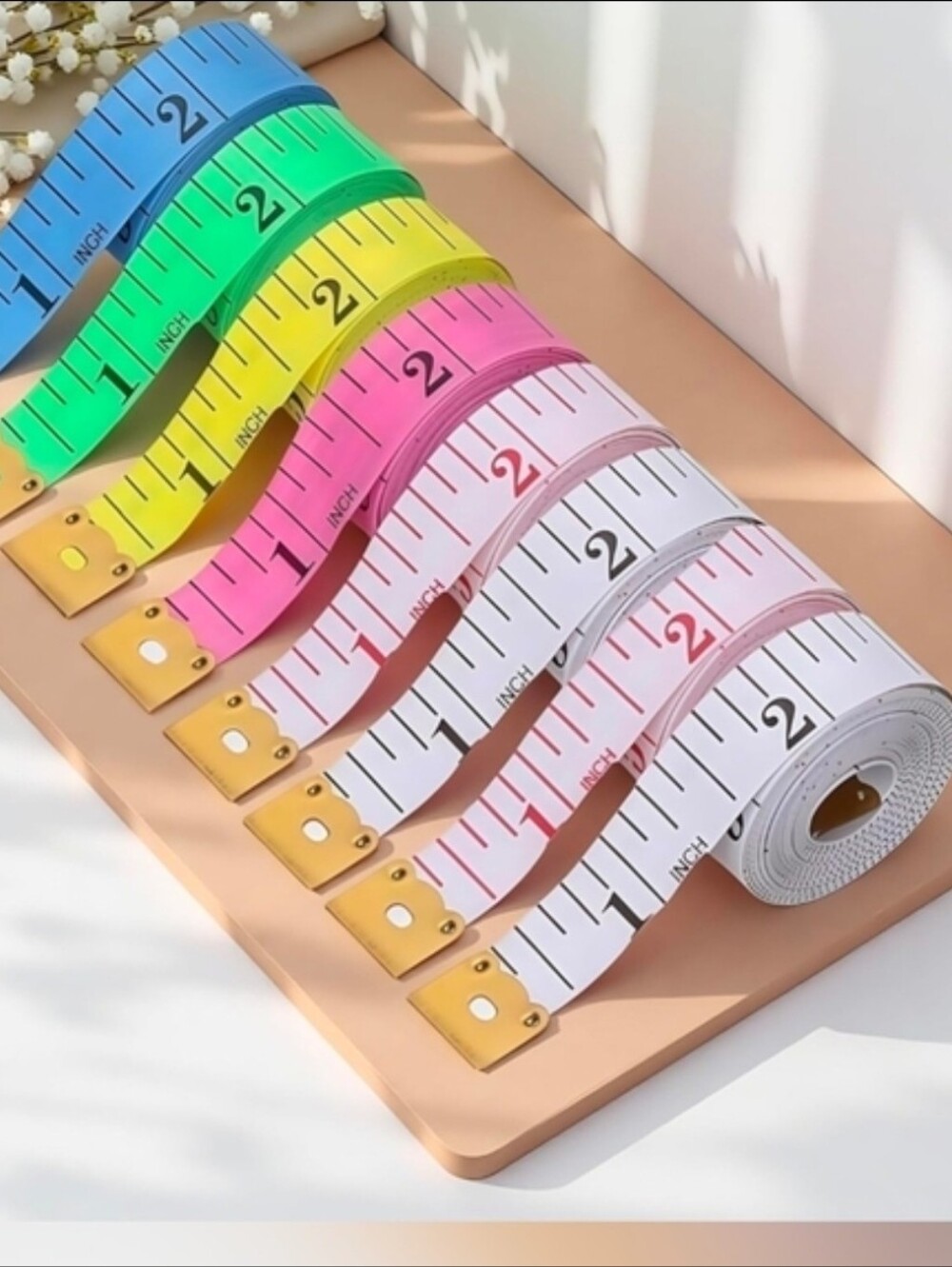 (BUY NOW) 1 Soft Measuring Tape 60-inch/150-cm,Double Sided, NEW (RANDOM)